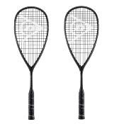 Pack de 2 raquetas de squash Dunlop Sonic Core revelation 125 NH