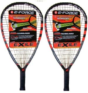 Pack de 2 raquetas de racquetball E-Force Exile