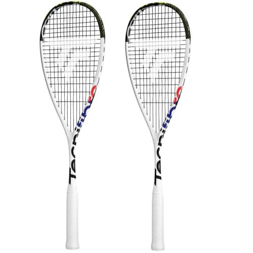 Pack de 2 raquetas de squash Tecnifibre Carboflex 125 X-Top - Mphamed Elshorbachy