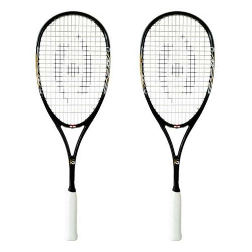 Pack de 2 raquetas de squash Harrow Vibe Black Ed - Gawad