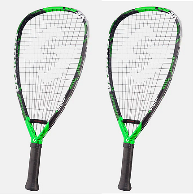 Pack de 2 raquetas de racquetball Gearbox GB3K 165 Teardrop Verde