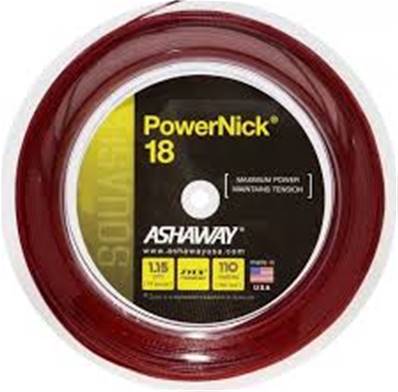 Bobina Cordaje Ashaway Powernick 18 110m Red 1.15 mm