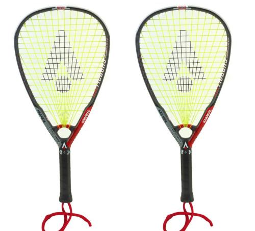Pack de 2 Raquetas de Racketball Karakal Shadow 165 SQ 57