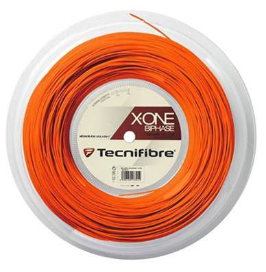 Cordaje Tecnifibre X-One Biphase rollo 200 m 1.18 Naranja