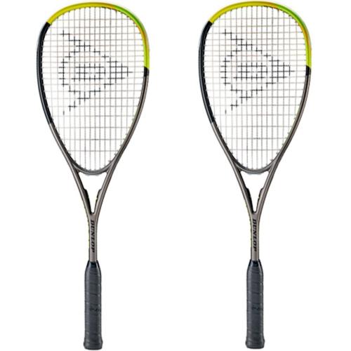 Pack de 2 raquetas de squash Dunlop Blackstorm Graphite NH