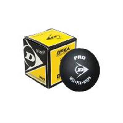 Pelota de squash Dunlop Pro doble punto amarillo
