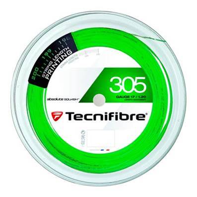 Cordaje Tecnifibre 305 1.20 Verde Rollo 200m